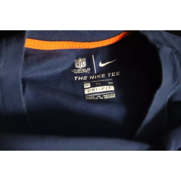 Nike Dri-Fit Sweatshirt Mens 3XL Blue New England Patriots NFL Team Logo Graphic - Picture 4 of 7